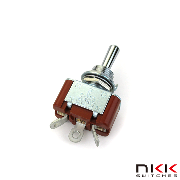 楽天市場】NKKスイッチズ S-303 小形トグルスイッチ ON-OFF-ON