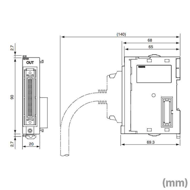 CJ1W-IC101 I/Oコントロールユニット (OMRON) オムロン CJ1W-IC101 IO インターフェースユニット 取扱説明書