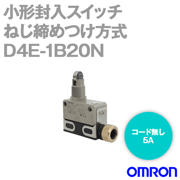 Details about   1pcs New In Box Omron Brand New Limit Switch D4E-1B20N 