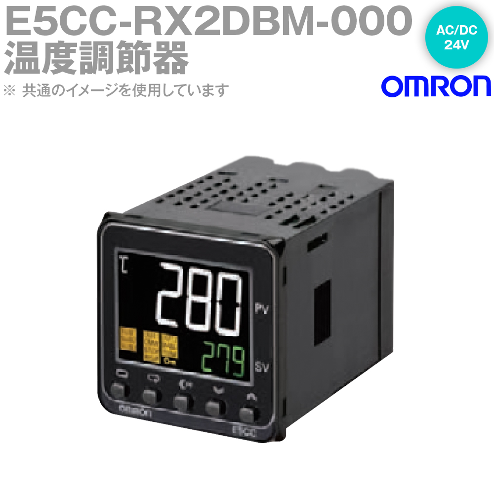 オムロン(OMRON) E5CC-RX2DBM-000 温度調節器 AC DC24V プッシュインPlus端子台 プッシュインPlus端子台タイプ E5CC-Bシリーズ NN