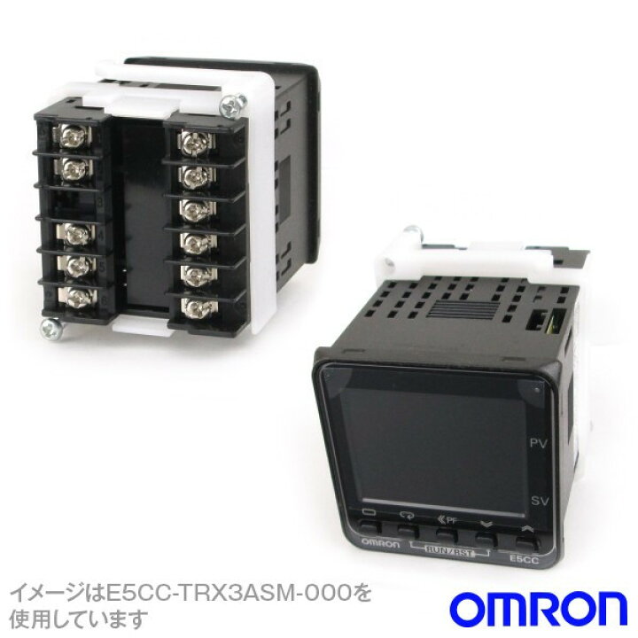 楽天市場】オムロン(OMRON) E5CC-TRX3ASM-000 温度調節器 DIN48×48 