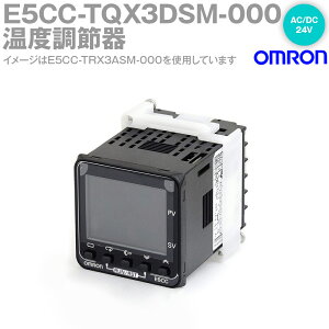�I������(OMRON) E5CC-TQX3DSM-000 ���x���ߊ� DIN48×48 �[�q��^�C�v �d���o��SSR�쓮�p AC/DC24V NN