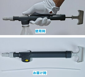 加圧式スプレーヘッド（ペットボトル取付け型）500mlに最適 スプレートリガー スプレー頭 スプレーノズル