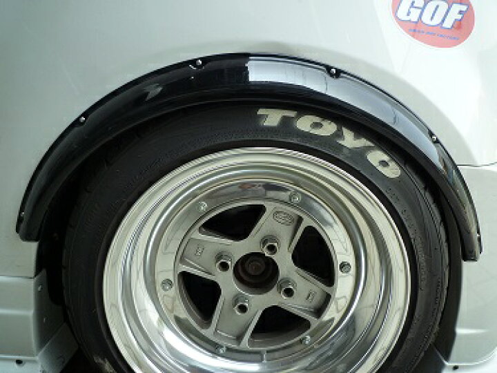 楽天市場 Abs製 軽自動車用 超軽量汎用オーバーフェンダー 出幅30ｍｍ ダミーリベットセット トレンドエックス楽天市場店