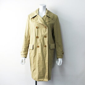 【期間限定価格】【毎日値下げセール】YAECA ヤエカ double breasted jacket (khaki) ダブルブレステッドジャケット S/ベージュ ロング アウター ブルゾン【2400011828880】