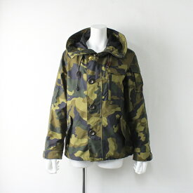 【期間限定価格】【スプリングセール】Johnbull ジョンブル UTILITY SHELL JACKET カモフラ ミリタリー ジャケット M/カーキ アウター【2400012015821】【中古】