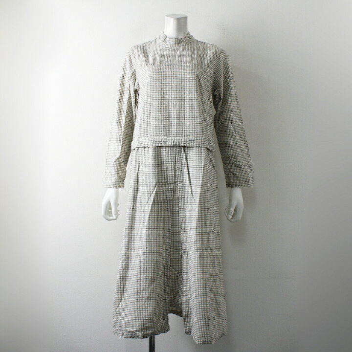 楽天市場】THE HINOKI ザ ヒノキ CHECK DRESS グラフチェック ドレス 