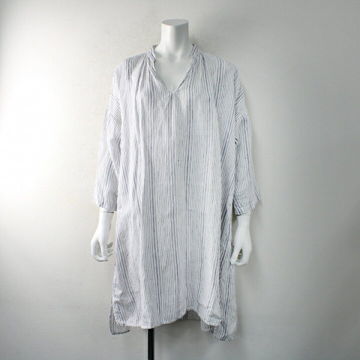 楽天市場】【サマーセール】nest Robe ネストローブ リネン ストライプ 