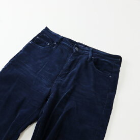 【期間限定価格】【毎日値下げセール】MOTHER マザー インサイダークロップステップフレイ コーデュロイパンツ 25/ネイビー ボトムス【2400013337236】【中古】