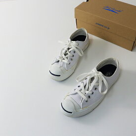 【期間限定価格】【スプリングセール】CONVERSE コンバース LEA JACK PURCELL レザー ジャックパーセル スニーカー 24.5cm/ホワイト 白【2400013424660】【中古】