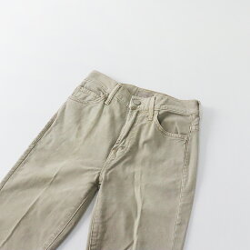 【期間限定価格】【スプリングセール】Deuxieme Classe ドゥーズィエムクラス MOTHER マザー COT INSIDER CROP デニムパンツ 24/ベージュ ダメージ加工【2400013461863】【中古】