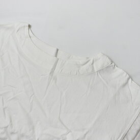 アデュートリステス ADIEU TRISTESSE コットン Tシャツ/ホワイト 半袖 トップス【2400013662871】【中古】