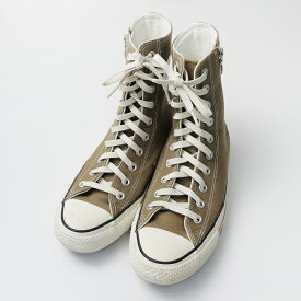 コンバース オールスター シンハイ CONVERSE ALL STAR 100 Z SHIN-HI ハイカットスニーカー25.0/カーキ▽【2400030057216】【中古】