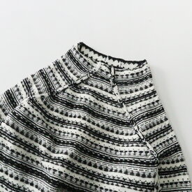 【期間限定価格】美品 2021AW MM6 メゾンマルジェラ Maison Margiela Insideout knit インサイドアウトニット /ホワイト ブラック 【2400013715270】【中古】