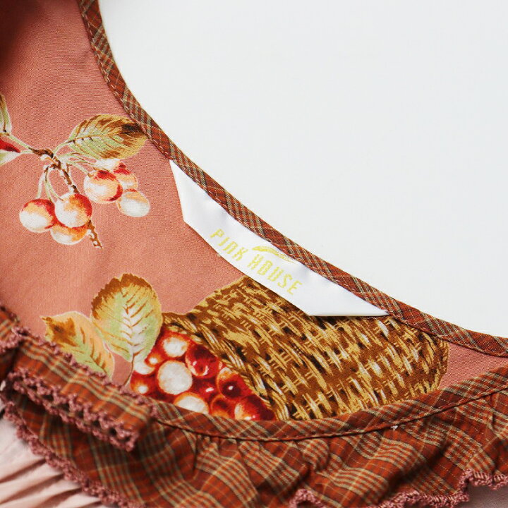 楽天市場】極美品 2021AW ピンクハウス PINK HOUSE オータムチェリーと 