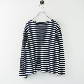 【オータムセール】ジャーナルスタンダードラックス journal standard luxe SULTAN WASH ボーダープルオーバー/ネイビー トップス【2400013949026】【中古】