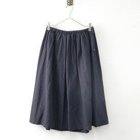 【期間限定価格】【ウィンターセール】チクリン chiclin ウール ギャザースカート F/ネイビー ボトムス【2400013998215】【中古】