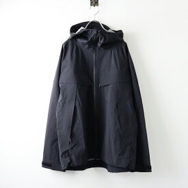 デサント DESCENTE DHMQJC30 SHELL JACKET マウンテンパーカー M/ブラック ジャケット アウター【2400014081145】【中古】