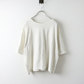 2024SS ジャーナルスタンダード JOURNAL STANDARD 汗ジミ防止天竺ロールアップTシャツ/ホワイト トップス【2400014085136】【中古】