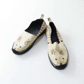 【期間限定価格】訳あり品 Spick and Span 取り扱い マニプリ manipuri エスパドリーユサンダル 37/ベージュ系 スリッポン 【2400014119015】【中古】