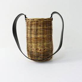 【期間限定価格】希少 レアアイテム マニマリス MANIMARIS 大阪ポップアップ限定品 ショルダーバスケット/ナチュラル かごバッグ【2400014130041】【中古】