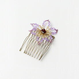 コンプレックスビズ Complex Biz 花型ヘアコーム/ゴールド アクセサリー かんざし 装飾品 ヘアクリップ レディース【2400014222111】【中古】