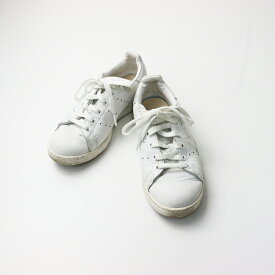 【期間限定価格】アディダスオリジナルス adidas Originals STAN SMITH CQ2198 オールホワイト スニーカー 22cm/ホワイト シューズ【2400014223163】【中古】