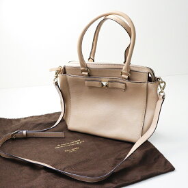 美品 ケイトスペード ニューヨーク kate spade NEW YORK 2WAYショルダーバッグ/ベージュ系 カバン ハンドバッグ 鞄【2400014283730】【中古】