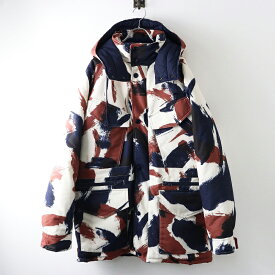 極美品 展示品 定価154000円 ケンゾー KENZO BRUSHED CAMO WINTER PARKA カモフラ中綿フードコート M//迷彩柄【2400014293920】【中古】