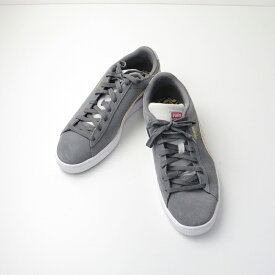 【期間限定価格】美品 プーマ PUMA 375906-01 SUEDE DECADES スウェードディケイズ 28.0cm/グレー スニーカー シューズ 靴 メンズ【2400014306668】【中古】