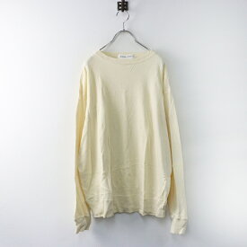 美品 ヴェリテクール Veritecoeur VCC-375 コットンプルオーバー 2/オフホワイト 長袖 カットソー Tシャツ【2400014276688】【中古】