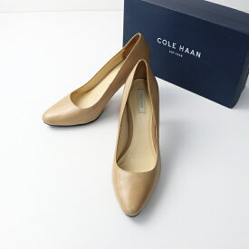 【期間限定価格】美品 コールハーン Cole Haan BETHANY PUMP アーモンドトゥ ヒール パンプス 8.5/ベージュ シューズ ピンヒール【2400014325867】【中古】