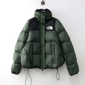 2017AWコラボ サカイ ザノースフェイス sacai x THE NORTH FACE NDW972SA フレアダウンジャケット S/グリーン ナイロン 【2400014343335】【中古】