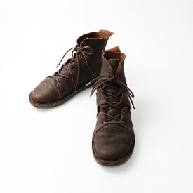 トリッペン trippen NOMAD ノマド レザー レースアップショートブーツ サイズ不明/ブラウン 草木染め 革靴 シューズ【2400014355994】【中古】