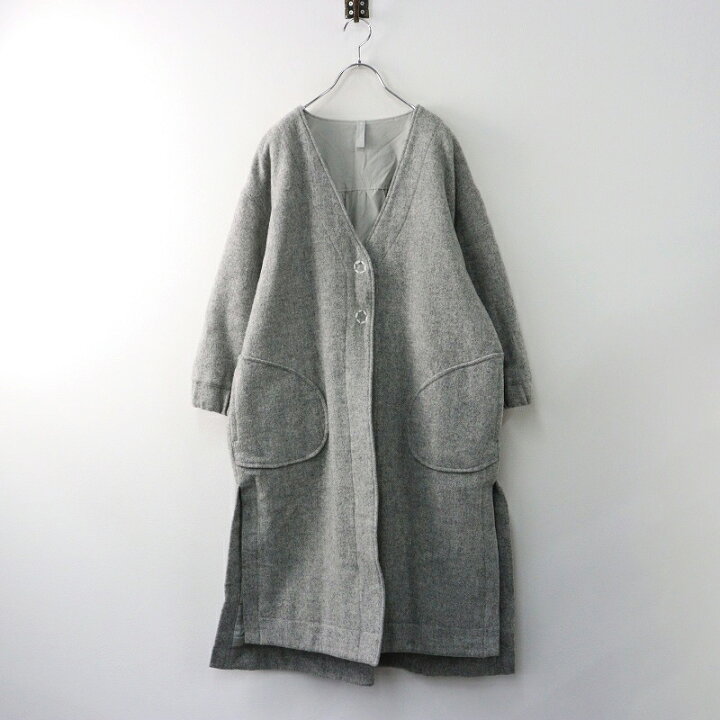 楽天市場】【セール】美品 シロネ SIRONE スナップボタン開閉 ウール 