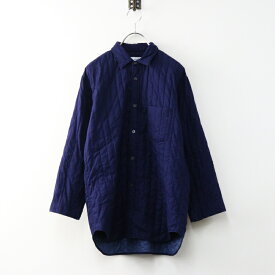 コムデギャルソンシャツ COMME des GARCONS SHIRT 中綿コットンシャツ XS/ネイビー ブラウス メンズ【2400014447057】【中古】