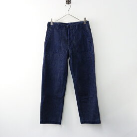 【期間限定価格】AD2013 トリココムデギャルソン tricot COMME des GARCONS デニムベイカーパンツ S/ネイビー インディゴ 【2400014447071】【中古】