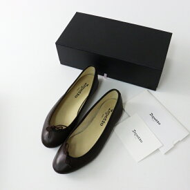 極美品 レペット repetto CENDRILLON レザー フラット バレエシューズ 36.5/ブラウン パンプス 【2400014490435】【中古】