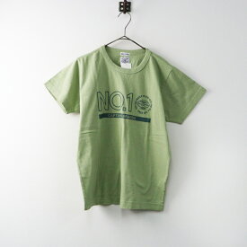 未使用 保管品 ボートハウス BOAT HOUSE ジョイマークデザイン フロントプリント コットン半袖Tシャツ 2 サージグリーン【2400014502176】【中古】