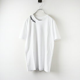 美品 ルベーシック Les petits basics EngageプリントTシャツ EU S/ホワイト コットン カットソー 半袖 ロゴ【2400014520545】【中古】
