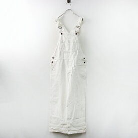 ヴェリテクール Veritecoeur VC-1072 セルビッチダックオーバーオール 1/オフホワイト サロペット オールインワン【2400014521337】【中古】
