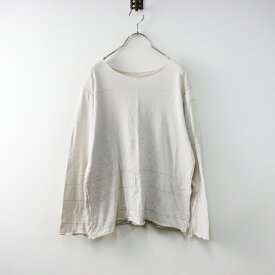 【期間限定価格】タマキニイメ 玉木新雌 tamaki niime nuime くる hoso プルオーバー/ベージュ 長袖 Tシャツ カットソー コットン【2400014526950】【中古】