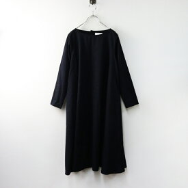 【期間限定価格】かぐれ カグレ KAGURE アーバンリサーチ URBAN RESEARCH ウール フレア ワンピース F/ブラック プルオーバー【2400014530445】【中古】
