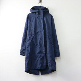 パタゴニア patagonia 28070 フードロングコート S/ネイビー ジャケット アウター【2400014534795】【中古】