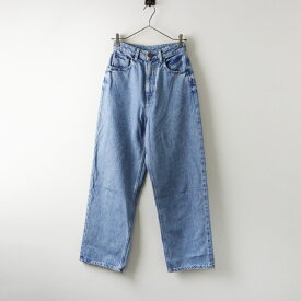 レッドカード RED CARD 723432 Dakota ヴィンテージ加工 デニムパンツ 23/ブルー ワイドストレート ダコタ【2400014519921】【中古】