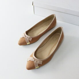 【期間限定価格】テチチ Te chichi ポインテッドバレエシューズ S‖ピンクベージュ パンプス レディース【2400014560886】【中古】