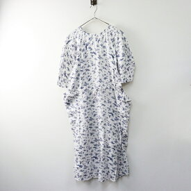 【期間限定価格】オールドマンズテーラー R&D.M.Co- GARDEN DRAWSTRING DRESS ガーデン リネン ドローストリングドレス ホワイト┃【2400014574074】【中古】