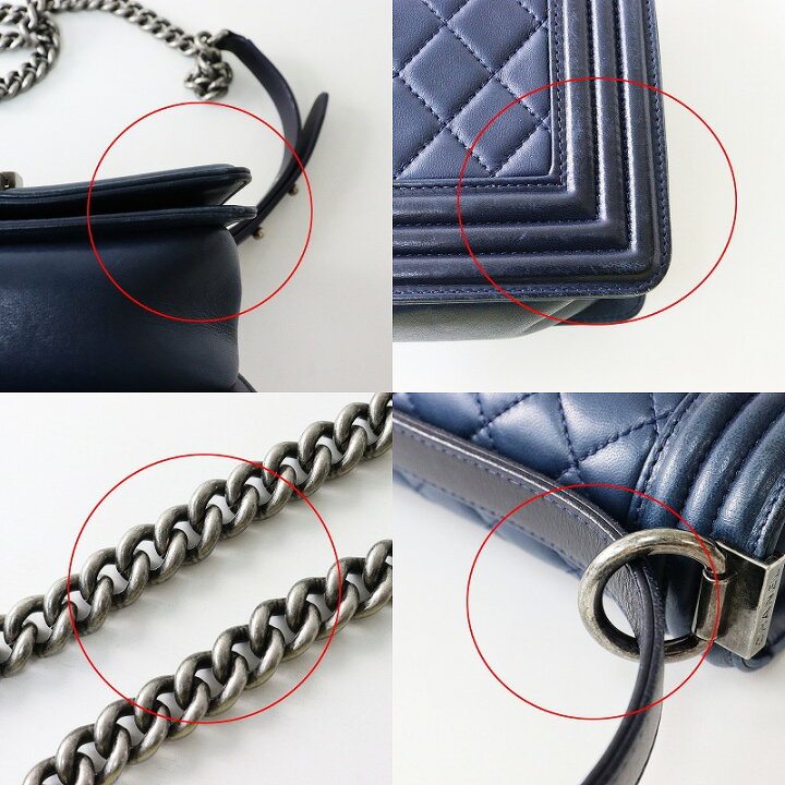 楽天市場】シャネル CHANEL ボーイシャネル スモール マトラッセ 