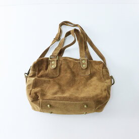 美品 24AW ジャーナルスタンダードラックス journal standard luxe BHAG MINI BOSTON ミニボストンバッグ＼ブラウン【2400014604047】【中古】