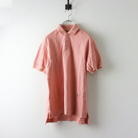 【期間限定価格】45R 45rpm フォーティファイブアール スーピマカノコの33色908ローファーポロ 1＼ピンク ポロシャツ 鹿の子 トップス【2400014571844】【中古】